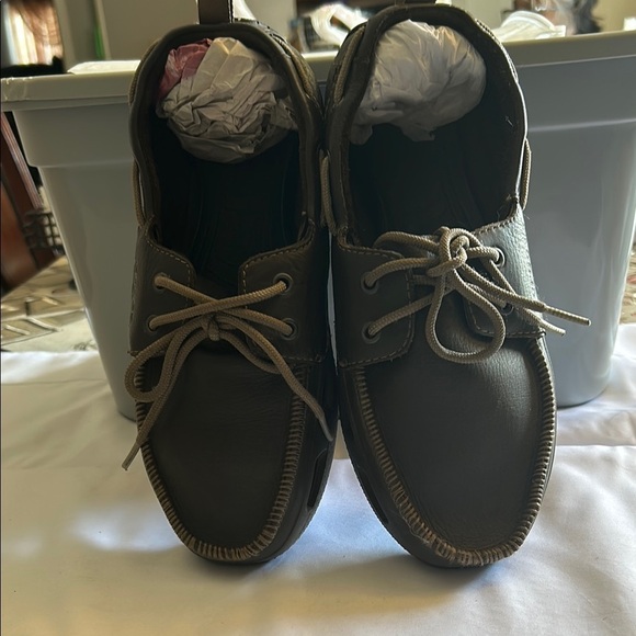 Dark Brown Leather Lace-Up Shoes main image 4